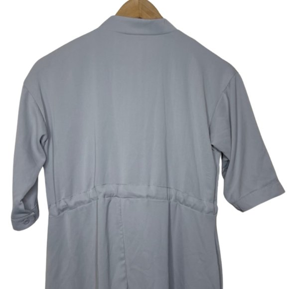 LIDAAI | Lilac Short Sleeve Dress with Waist Tie | Size M - Picture 8 of 11